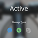 messageLOUD works in the gym or in the car. (Image: Screenshot)